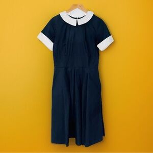 🦉 Timeless Dark Academia Dress with Pockets – Classic Beauty With Western Twist